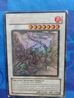 Black Rose Dragon Ghost Rare CSOC-EN039 Unlimited DAMAGED Creases See Pictures! - Image 3