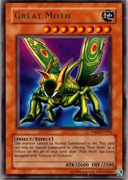 Great Moth MRD-EN070 Metal Raiders (Worldwide English) Yu-Gi-Oh Unlimited LP - Image 1