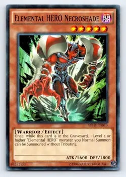 Elemental HERO Necroshade Common Structure Deck: HERO Strike SDHS-EN010 LP - Image 1