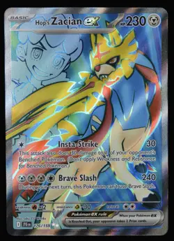 Hop's Zacian ex 176/159 Sv09: Pokemon Journey Together Holo- NM - Image 1