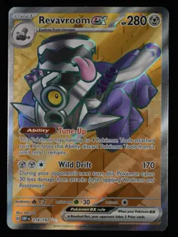 Revavroom ex 216/197 SV03: Pokemon Obsidian Flames Holo- NM - Image 1