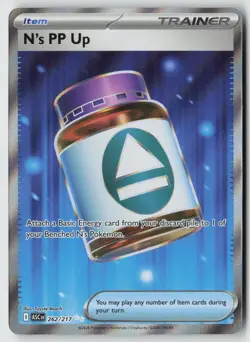 N's PP Up 262/217 Ultra Rare Ascended Heroes Pokemon Near Mint - Image 1