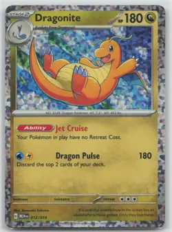 Dragonite 012/015 Holo Promo McDonald's Promos 2024 Pokemon Holo Near Mint - Image 1