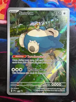 Pokemon Snorlax 51 Promo 151 - NM - Image 1