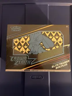 Nintendo Pokemon TCG Crown Zenith Elite Trainer Box Plus - 12 Packs 820650851872 - Image 1