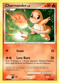 Charmander 82/132 Common Secret Wonders Pokemon Lightly Played - Image 1