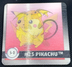 1999 Artbox Pokemon Action Flipz Premier Edition Special S-3 Pikachu+ RAICHU RA - Image 1