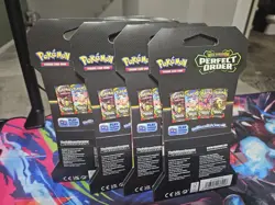Pokemon TCG: Perfect Order - Lot of 4 Blister Packs, Trading Card Game Nintendo - Image 2