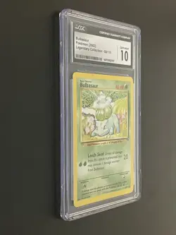 Bulbasaur 68/110 Legendary Collection 2002 Pokemon Card CGC 10 - Image 2