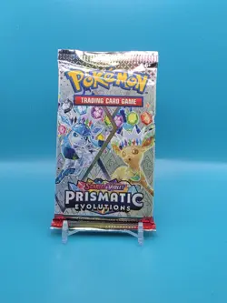 Pokemon Prismatic Evolutions Single Booster Pack Factory Sealed - Image 1