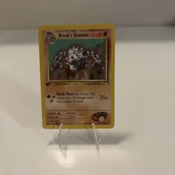BROCK’S GRAVELER - 1st Edition Gym Heroes - 40/132 - Uncommon - Pokemon - NM - Image 1