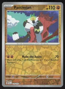 Pokemon Passimian Uncommon 118/193 SV02: Paldea Evolved NM - Image 1