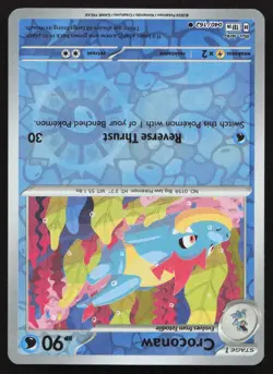 Pokemon Croconaw Common 040/162 SV05: Temporal Forces NM - Image 1