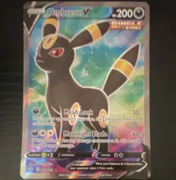Pokemon TCG Umbreon V 094/203 Evolving Skies Ultra Rare Holo 200HP - Image 1