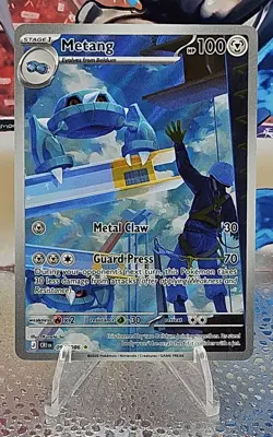 Pokemon Metang 094/086 Holo Illustration Rare Chaos Rising NM - Image 1