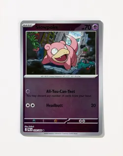 Slowpoke 029/084 Common Pitch Black Pokemon Reverse Holo Near Mint - Image 1