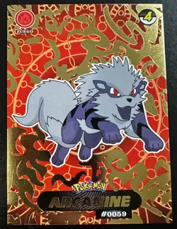 ARCANINE - POKEMON DARK CRYSTAL CARD COLLECTION RARE CCG HIT CARD - Image 1