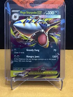 Pokemon TCG Mega Sharpedo EX #061/080 Inferno x NM/M Condition - Image 1