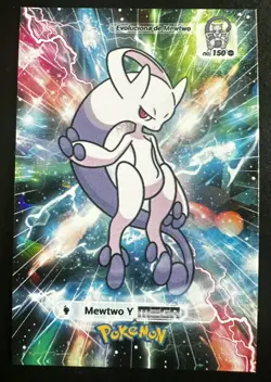 MEGA MEWTWO Y - POKEMON CARD DATABASE 2 JOHTO CCG FOIL - Image 1