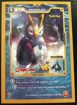 PRINPLUP - POKEMON MASTER JOURNEY ELEMENTOS CCG - Image 1