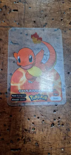 Charmander 4 Pokemon Lamincards Edibas - ITA - PLAYED - Image 1