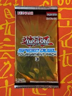 YUGIOH OTS SPEED DUEL TOURNAMENT PACK 3 SEALED BOOSTER - Image 1