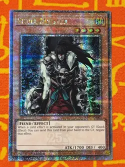 YUGIOH SKULL MEISTER QUARTER CENTURY SECRET RARE NM RA02-EN005 - Image 1