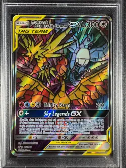 Pokemon - Moltres Zapdos & Articuno GX PSA 10 Sm210 - Hidden Fates ETB Promo ENG - Image 2