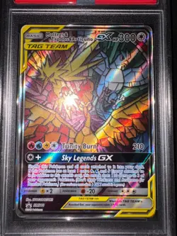 Pokemon - Moltres Zapdos & Articuno GX PSA 10 Sm210 - Hidden Fates ETB Promo ENG - Image 3