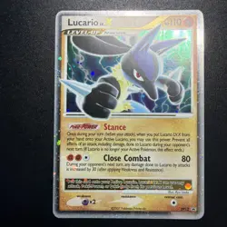 Pokemon TCG Lucario LV.X DP12 Holo Diamond and Pearl Promo Card - Image 3