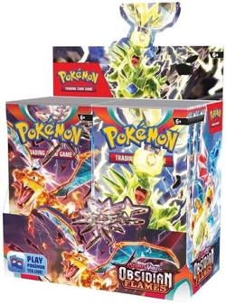 Pokemon TCG Scarlet & Violet - Obsidian Flames Booster Box - 36 Packs 820650863745 - Image 1