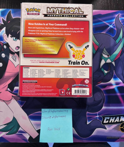Keldeo Mythical Collection Generations Factory Sealed Pokemon TCG - Image 2