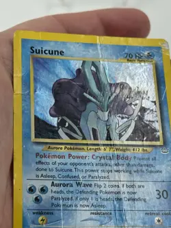 Suicune 14/64 - Pokemon Neo Revelation Unlimited - DAMAGED PSA 1 PotentialU - Image 5