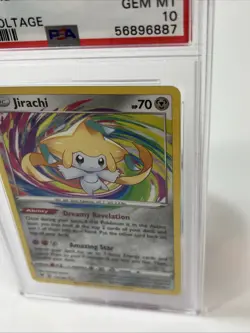 2020 Pokemon SWSH Jirachi Vivid Voltage #119/185 PSA 10 GEM MT - Image 3