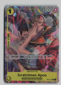 Scratchmen Apoo OP10-108 Premium Card Collection Best Selection Vol 6 One Piece - Image 1