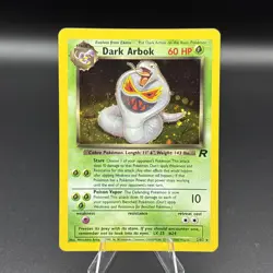 Dark Arbok 2/82 Holo Pokemon Card - Team Rocket Set - Image 1