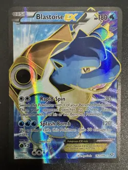 Pokemon TCG: Blastoise EX (142 Full Art) Ultra Rare 142/146 XY Base Set - Image 2
