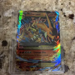 Pokemon M Charizard EX 13/106 Flashfire Ultra Rare Holo English 2014 220 HP - Image 1