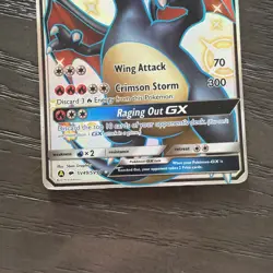 Pokemon Charizard GX SV49/SV94 Hidden Fates Shiny Vault Full Art Holo Rare MP - Image 3