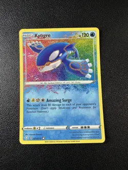 Kyogre 021/072 Shining Fates Holo Amazing Rare Pokemon - Image 1