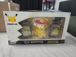 Pokemon TCG 25th Celebrations Premium Figure Collection Box VMAX PIKACHU #1 820650809408 - Image 1