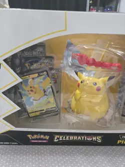 Pokemon TCG 25th Celebrations Premium Figure Collection Box VMAX PIKACHU #1 820650809408 - Image 3