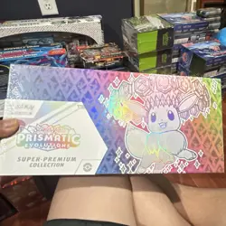 Pokemon TCG Super-Premium Collection Box Scarlet & Violet Prismatic Evolutions … - Image 1