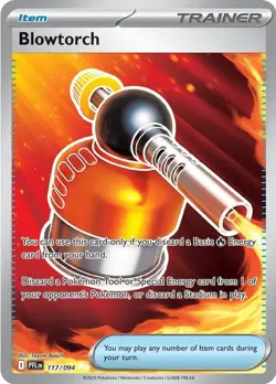 Pokemon Blowtorch [ME02: Phantasmal Flames - 117/094]Holofoil NM Ultra Rare - Image 1