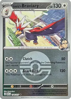 Pokemon Larry's Braviary (Poke Ball) [ME: Ascended Heroes - 174/217]Reverse H... - Image 1