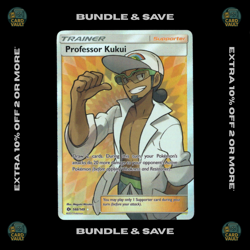 Professor Kukui (Full Art) 148/149 LP SM Base Set Holo Ultra Rare Pokemon Holo - Image 1