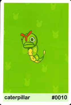 Caterpillar (Caterpie) #10 - Gen 1 Pookiemoot Fan Art - Pokemon - Image 1