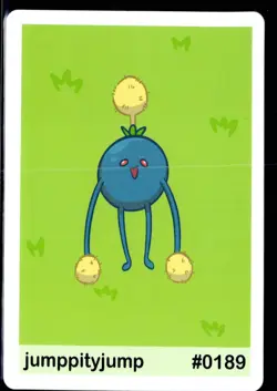 Jumppityjump (Jumpluff) #189 - Gen 2 Pookiemoot Fan Art - Pokemon - Image 1