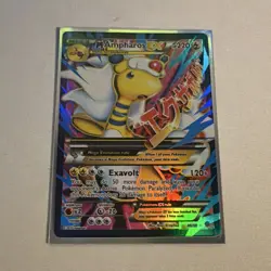 The Pokemon Company M Ampharos EX 88/98 XY Ancient Origins Full Art Holo UR - Image 1