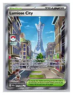 Lumiose City 111/088 Ultra Rare Perfect Order Pokemon Holo Near Mint - Image 1